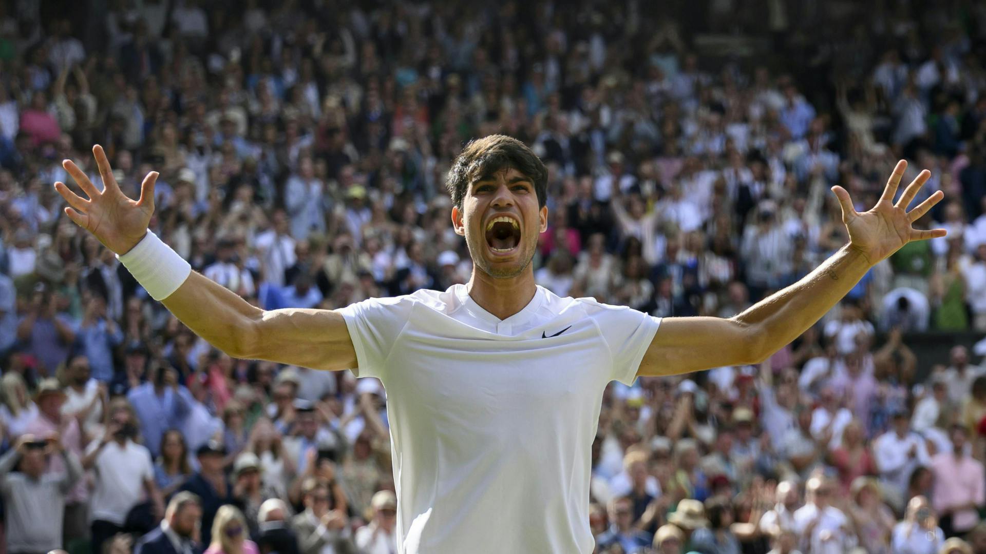 Carlos Alcaraz beats Novak Djokovic again for historic Wimbledon title